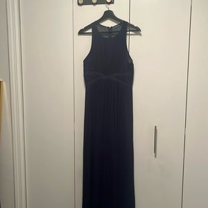 BCBG Generation Deep Blue Maxi Dress